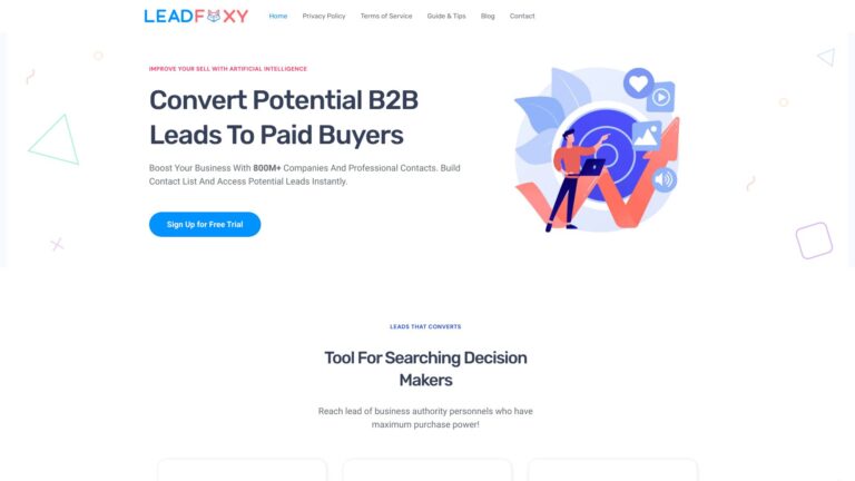 Top Leadfoxy AI Tool Review