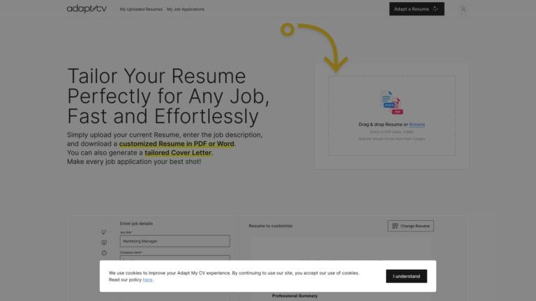 Popular Adapt My Cv AI Tool Review