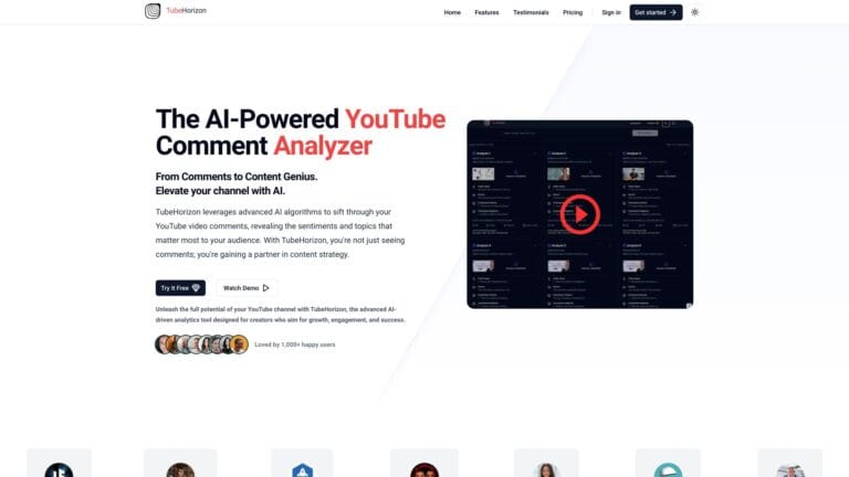 Popular Tubehorizon AI Tool Review