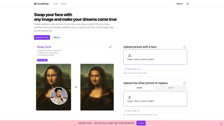 New Faceaiswap AI Tool Review