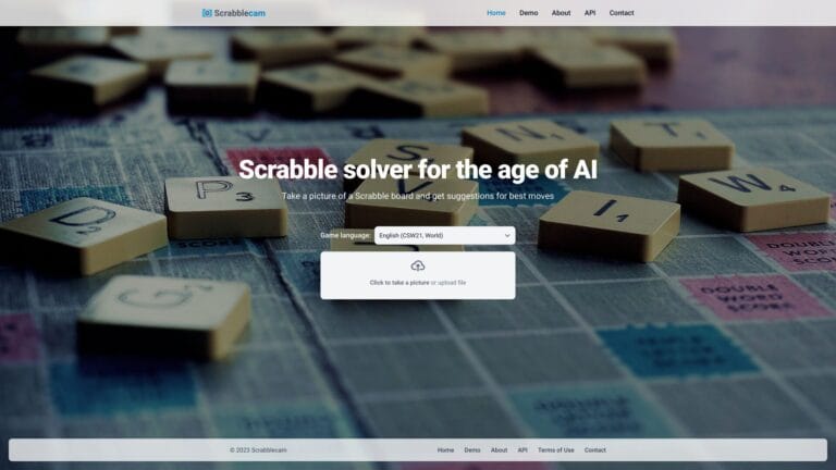 Trending Scrabblecam AI Tool Review