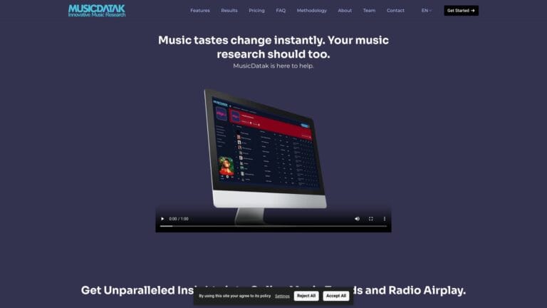 Top Musicdatak AI Tool Review