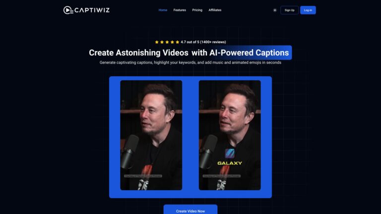 Powerful Captiwiz AI Tool Review