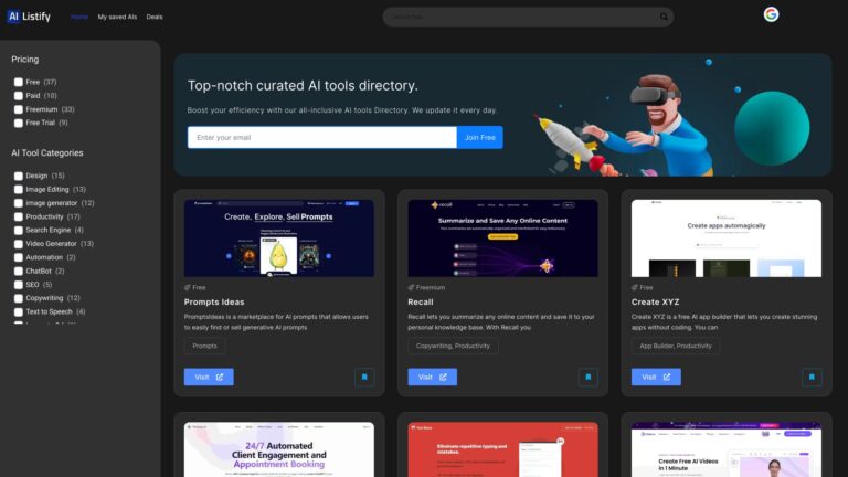 Advanced AIlistify AI Tool Review