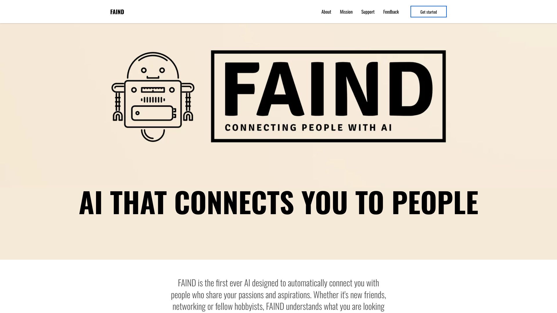 FAIND logo