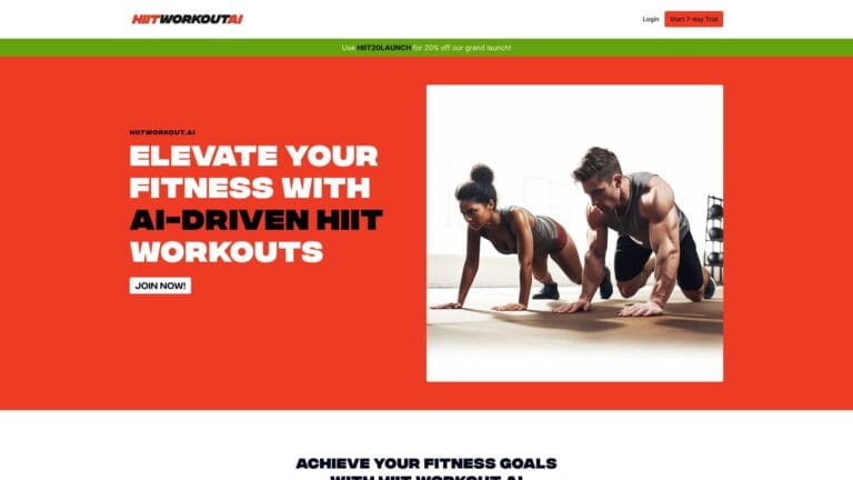 Trending Hiit Workout AI AI Tool Review