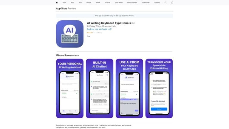 Powerful Typegenius AI Tool Review
