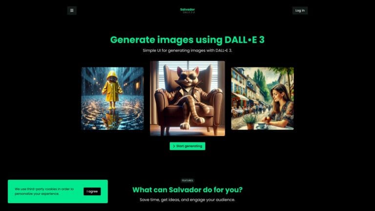 Smart Salvador Dall·e 3 Ui AI Tool Review