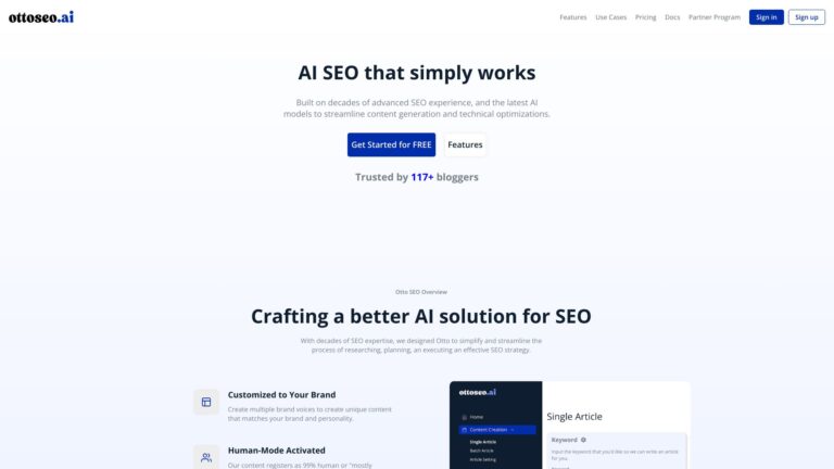 Trending Ottoseo.ai AI Tool Review