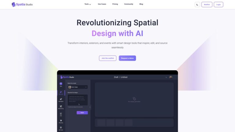 New Spatia Studio AI Tool Review