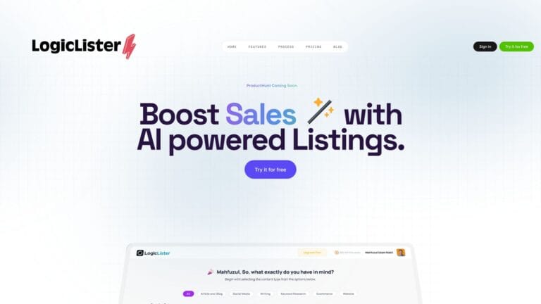 Popular Logiclister AI AI Tool Review