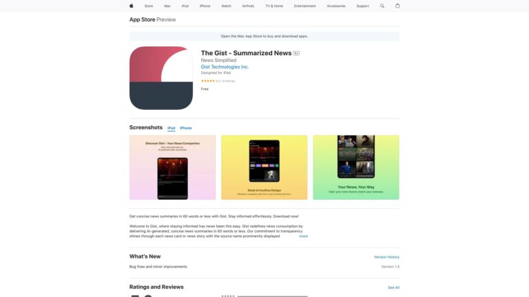 Trending The Gist AI Tool Review