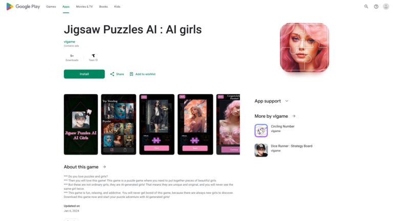 Free Jigsaw Puzzles AI AI Tool Review