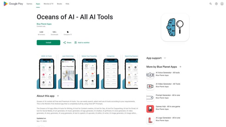 Trending Oceans Of AI AI Tool Review