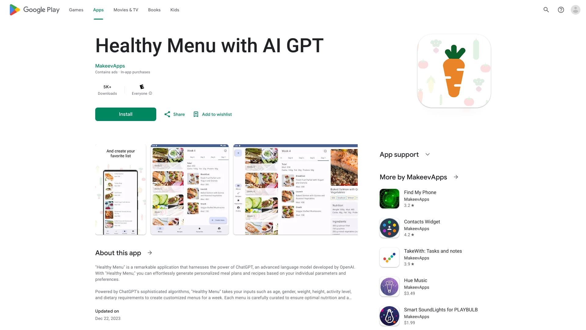 Healthy Menu logo