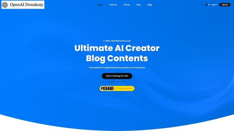 Powerful Openaidonakosy AI Tool Review