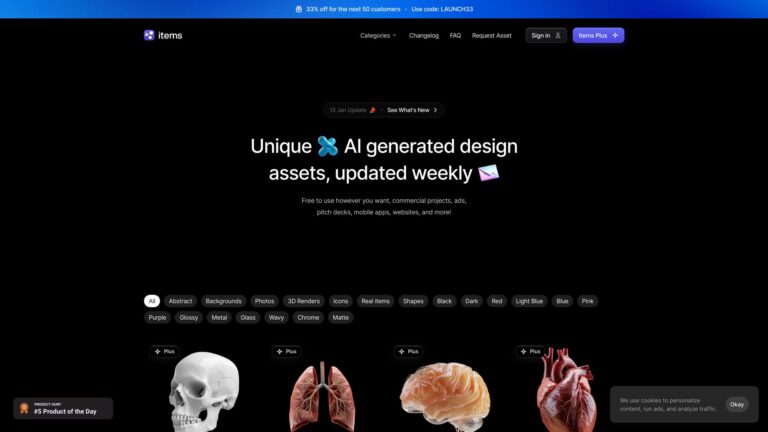 Popular Items.design AI Tool Review