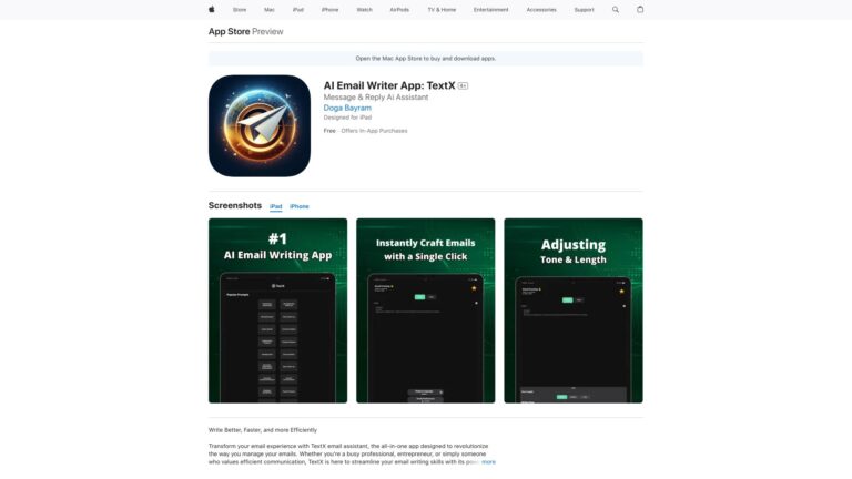 Advanced Textx AI Tool Review