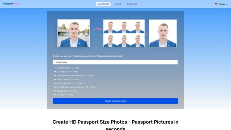 Advanced Passport Maker AI AI Tool Review