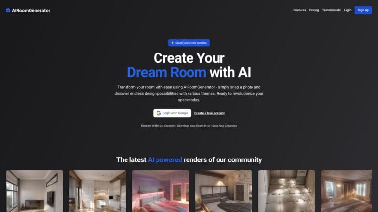Free AIroomgenerator AI Tool Review