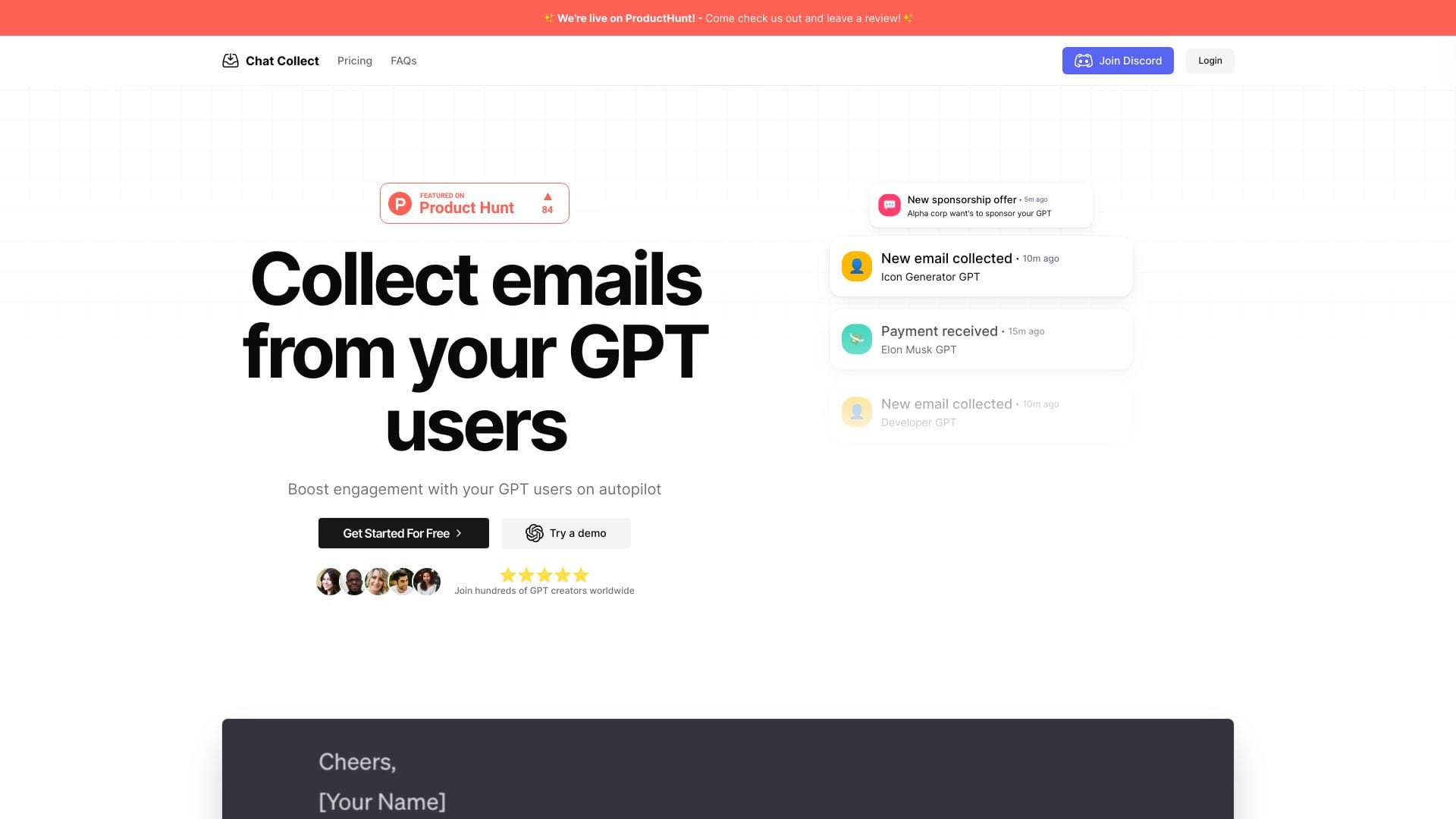 Chat Collect logo