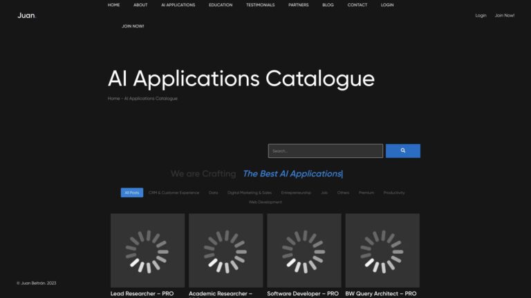Trending AI Applications Catalogue AI Tool Review