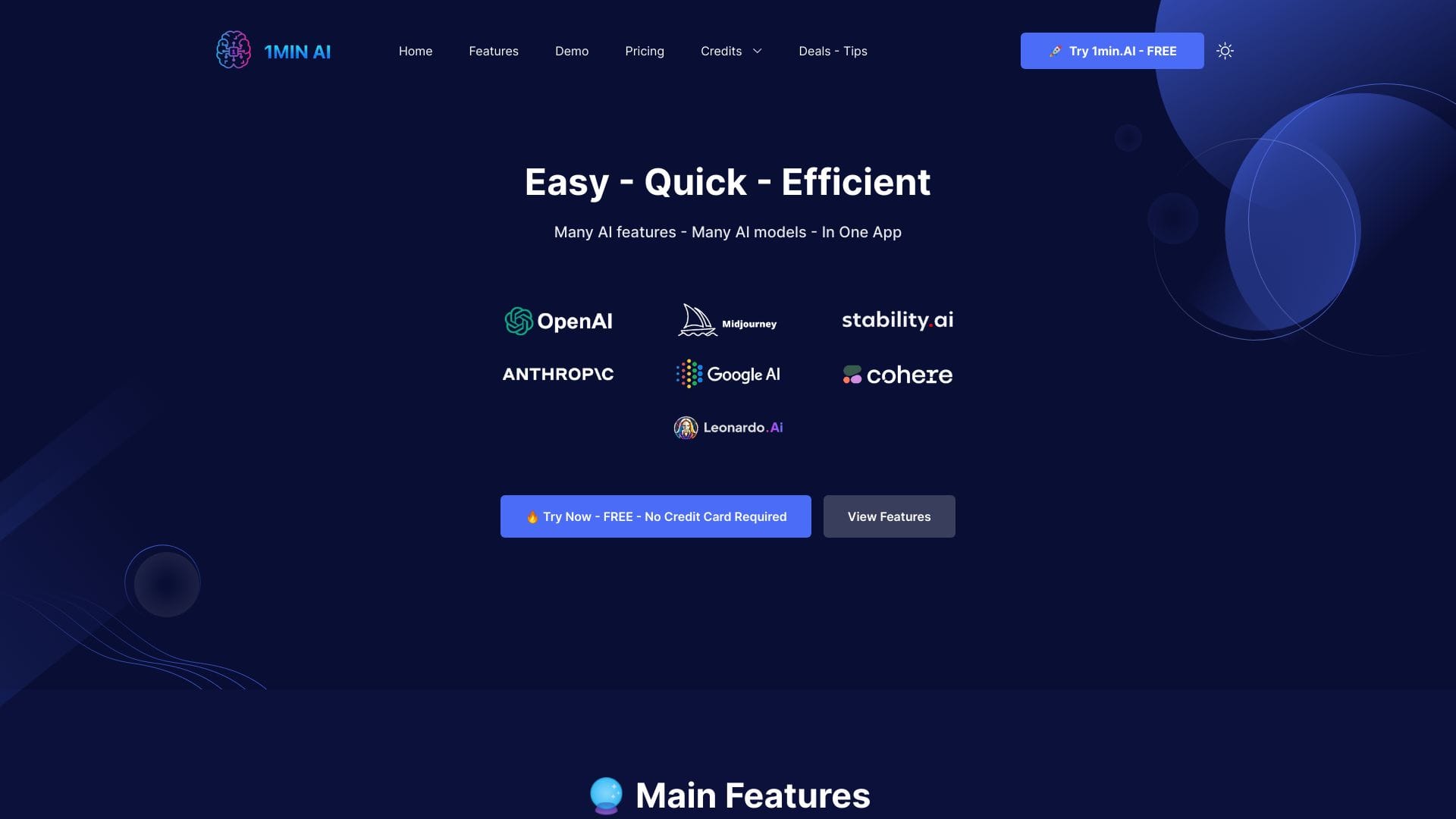 1min.AI logo