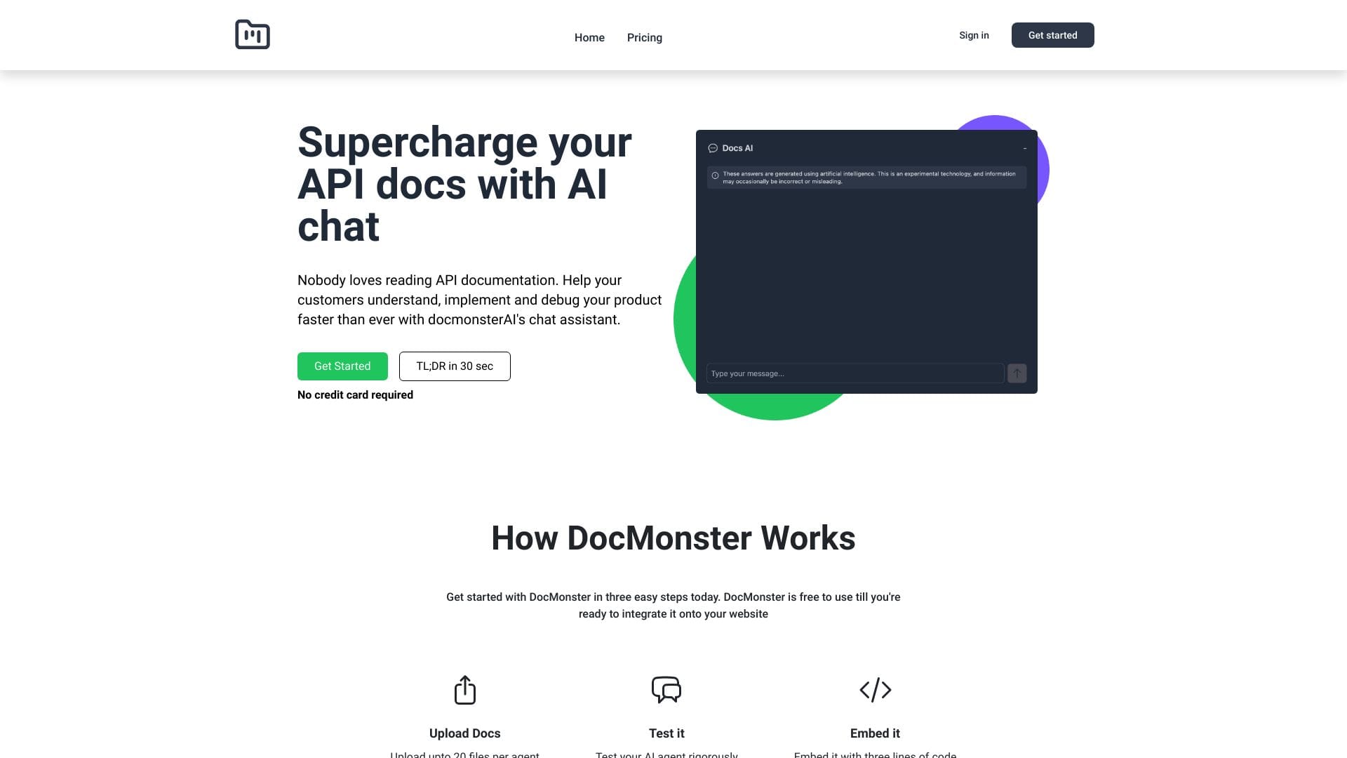 DocMonster.ai logo