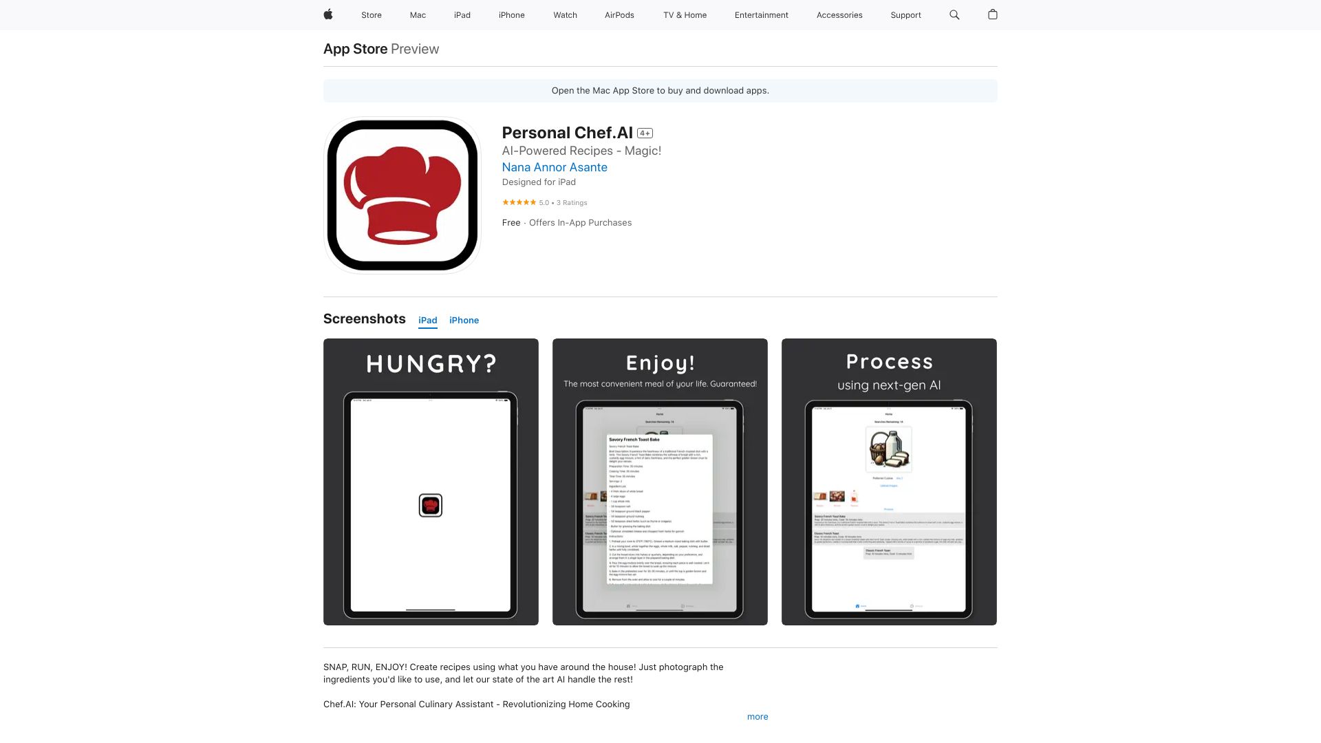 Personal Chef.AI logo
