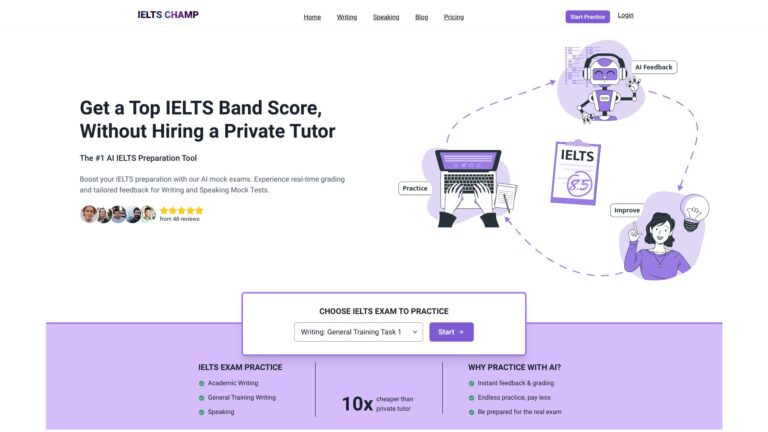 Smart Ielts Champ AI Tool Review