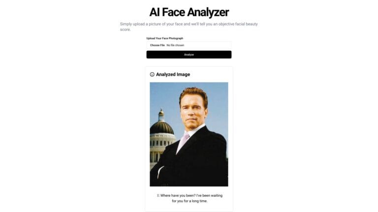 Innovative AI Face Analyzer AI Tool Review