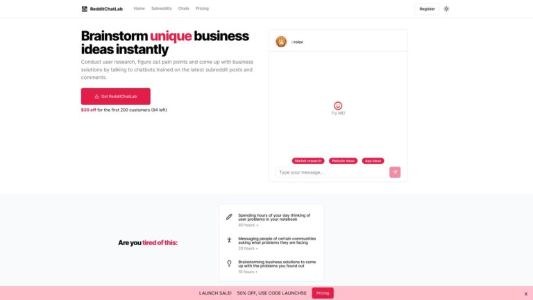 New Redditchatlab AI Tool Review
