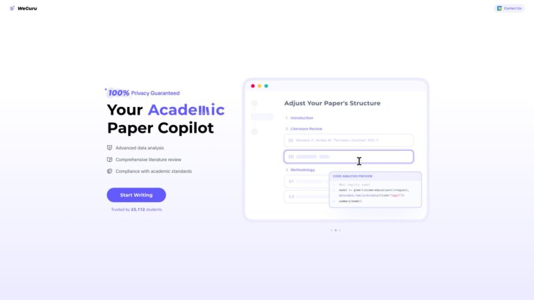 Popular Weguru AI Tool Review