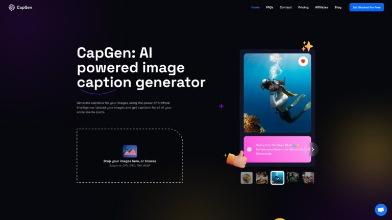 Best Capgen AI Tool Review