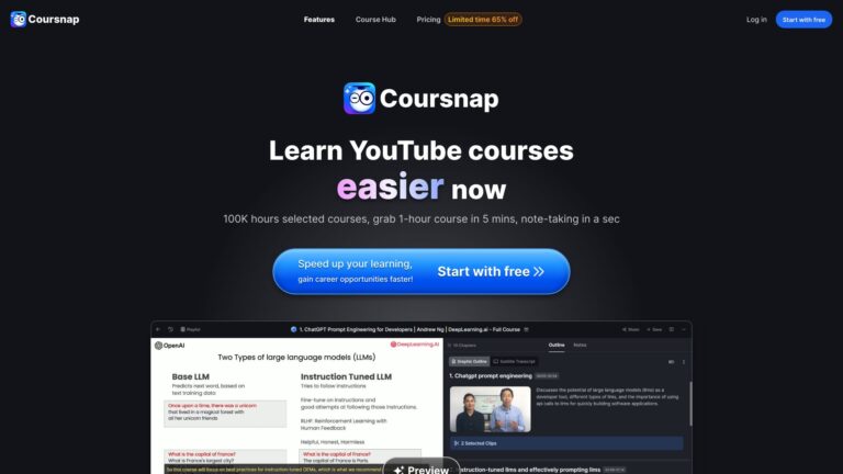 Best Coursnap AI Tool Review