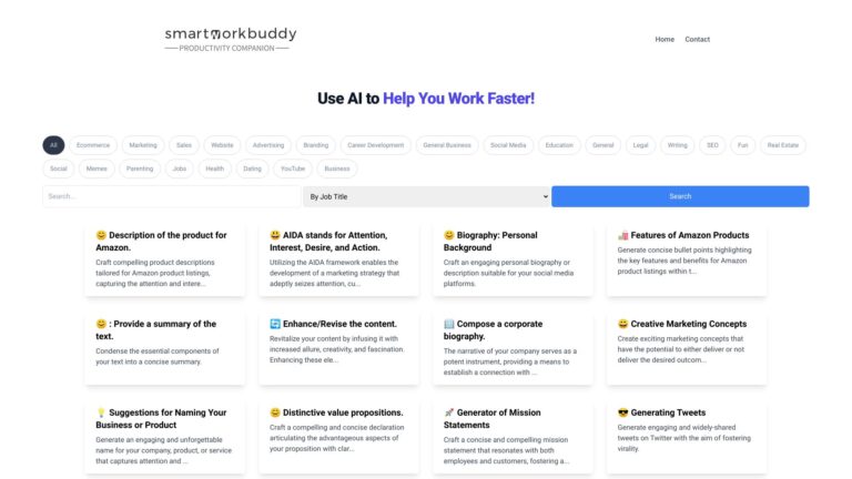Top Smartworkbuddy AI Tool Review