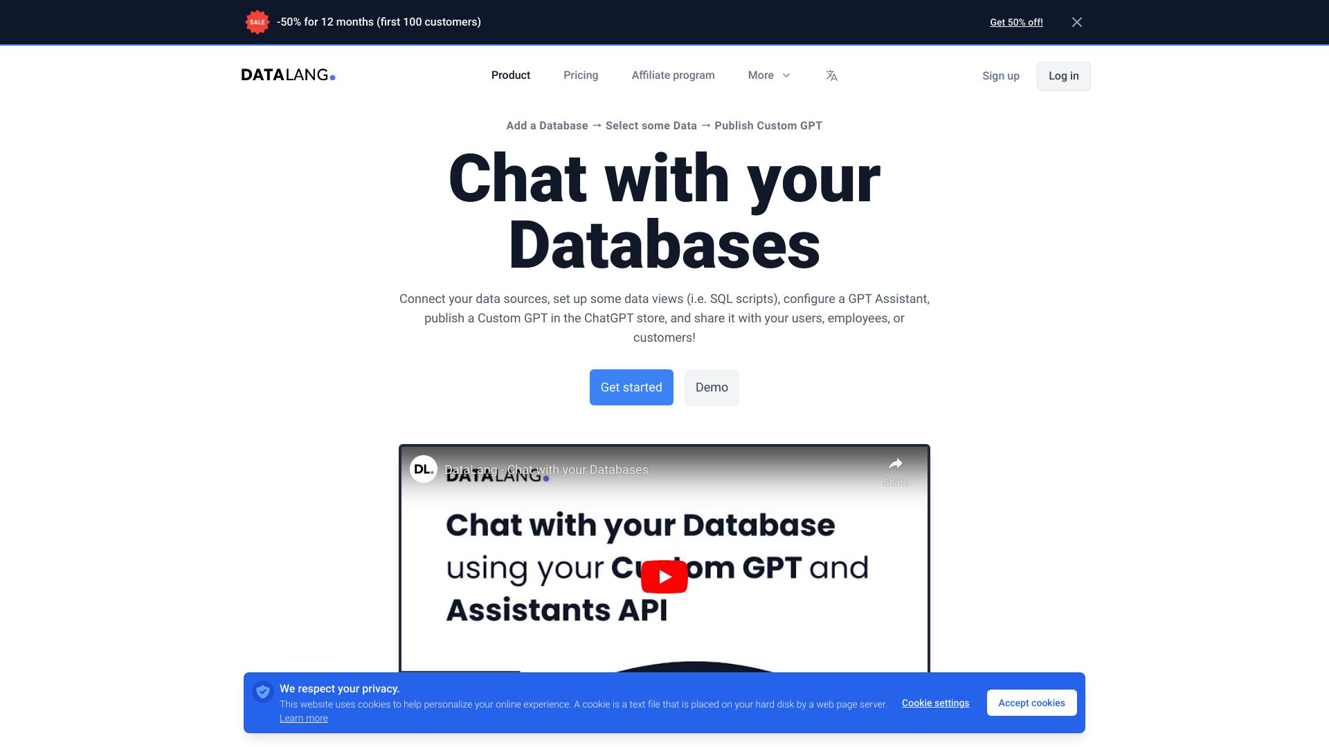 DataLang logo