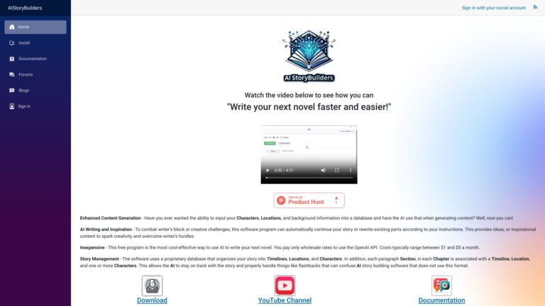 Best AIstorybuilders AI Tool Review