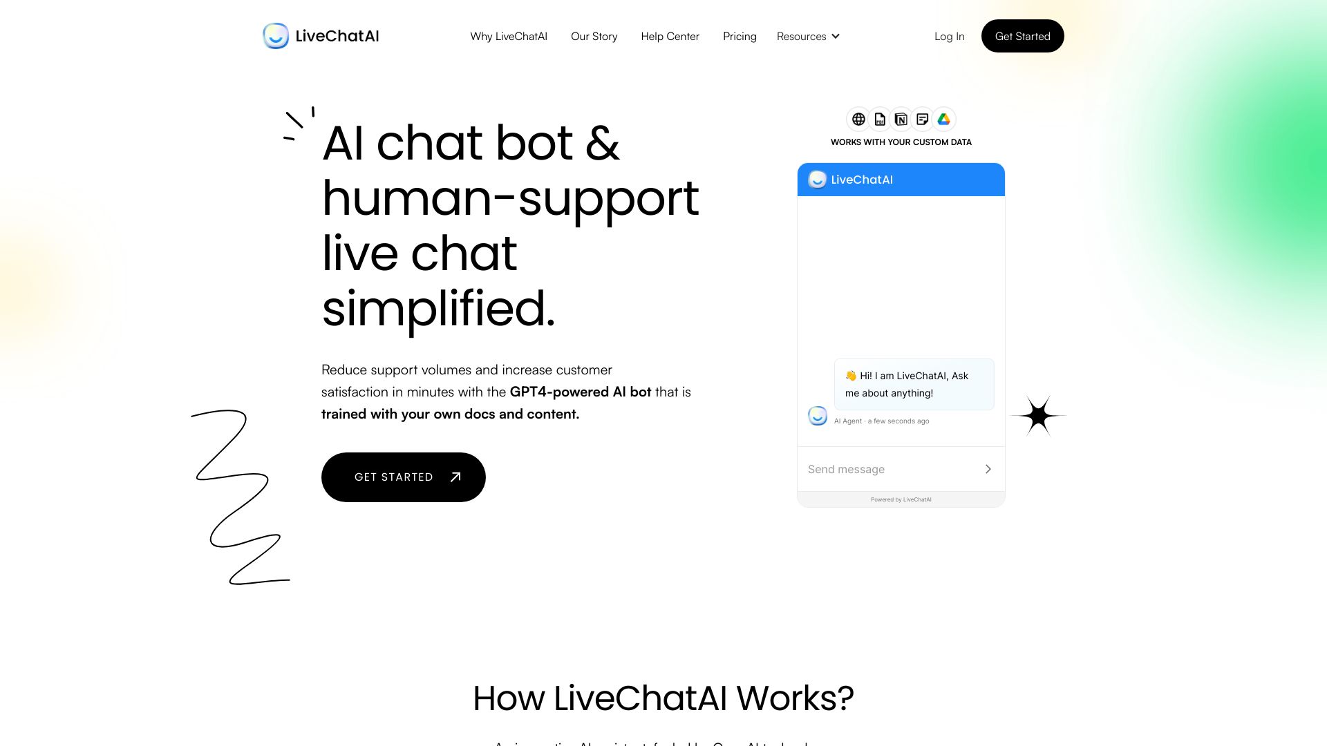 LiveChatAI logo