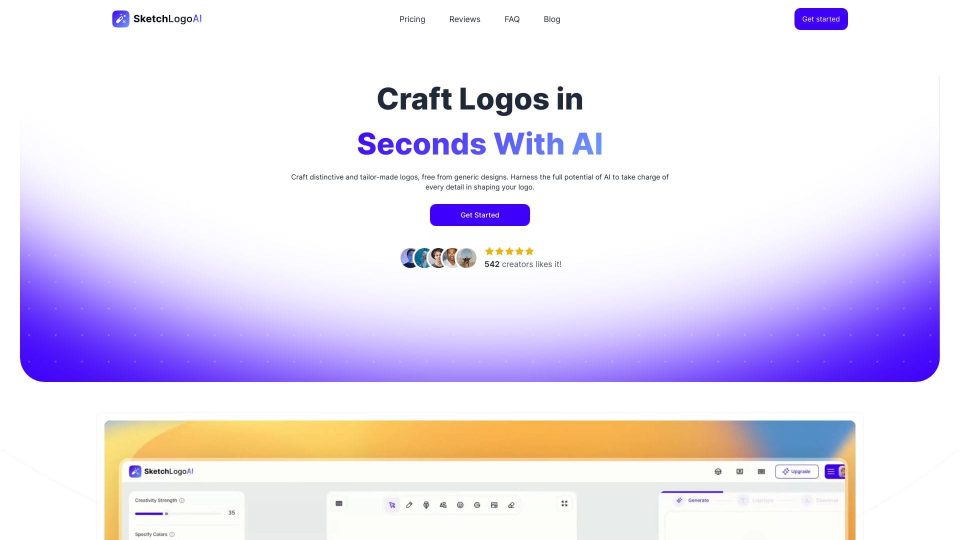 Sketch Logo AI logo
