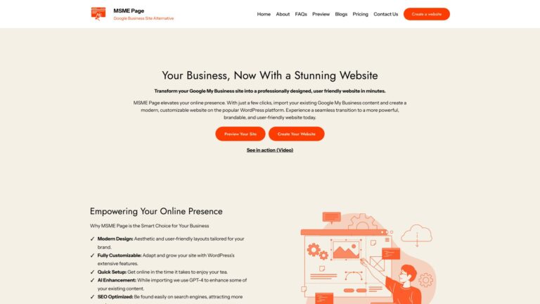 Free Msme Page AI Tool Review
