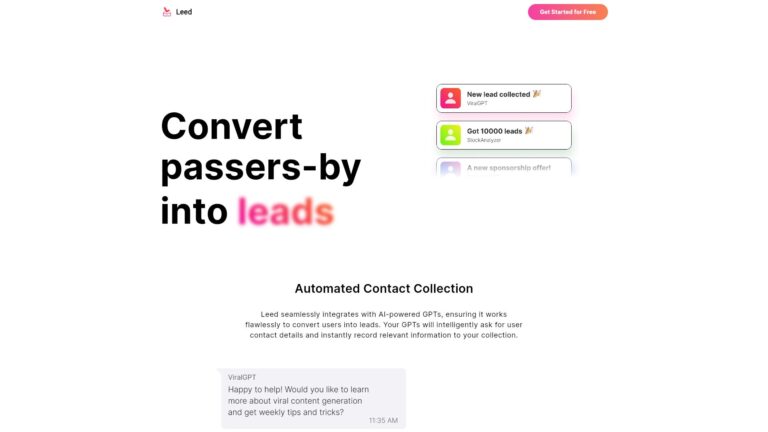 Powerful Leed AI Tool Review