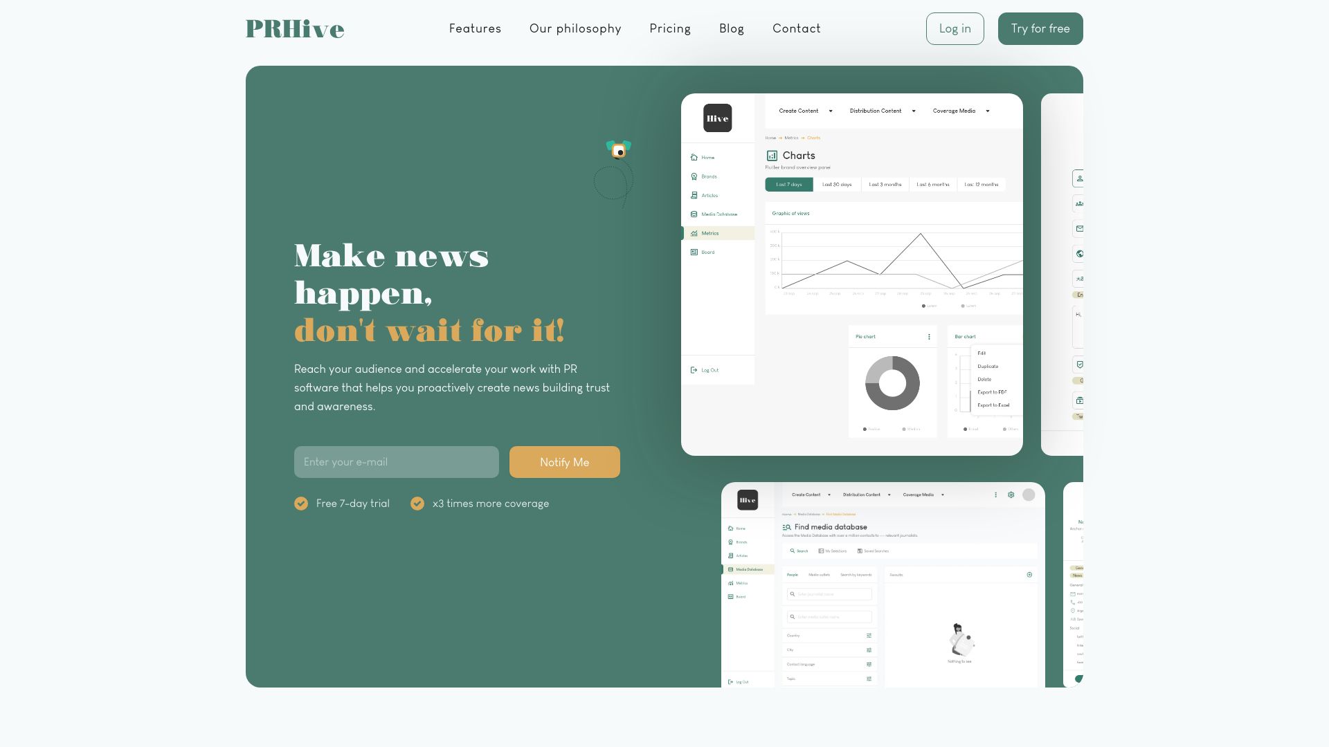 PRHive logo