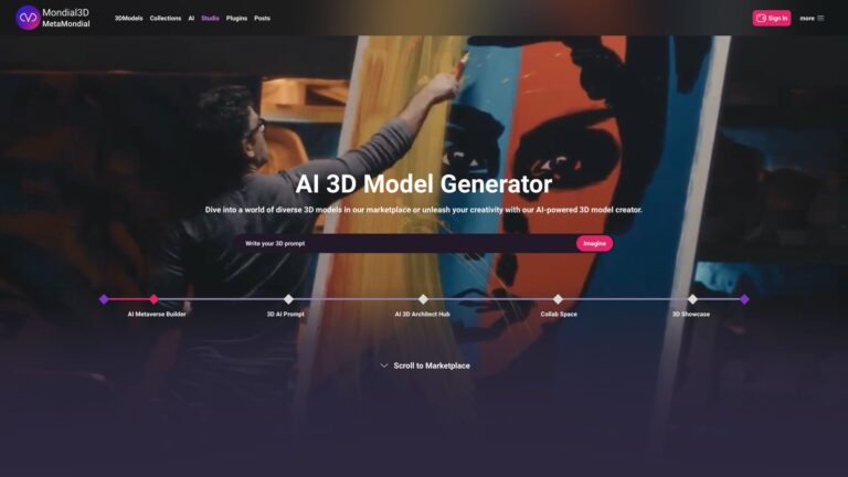 Free Mondial3d AI Tool Review
