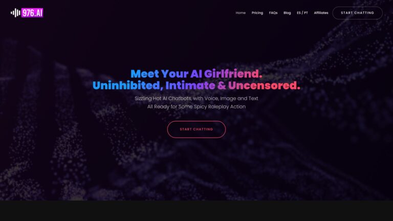 Advanced 976.ai AI Girlfriends AI Tool Review