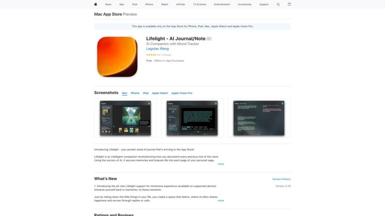 Advanced Lifelight AI Tool Review