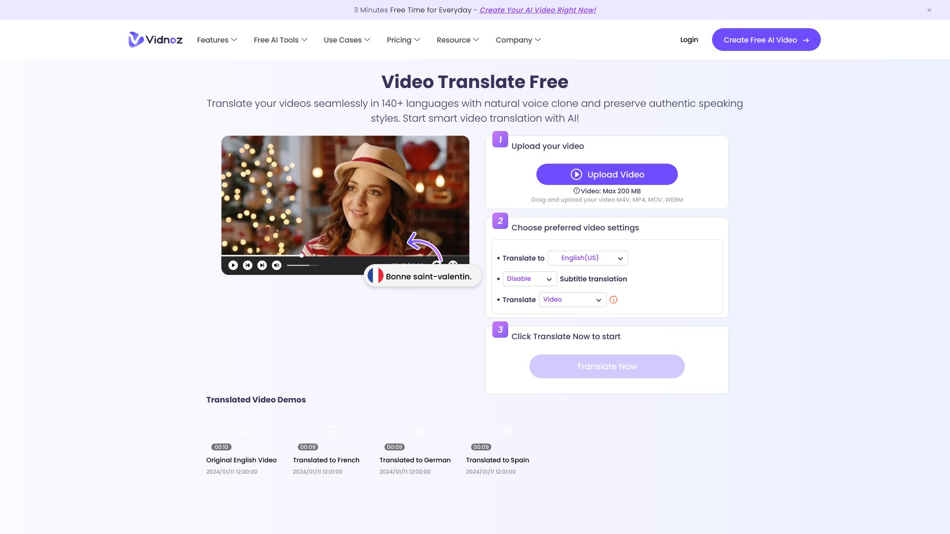 Vidnoz AI logo