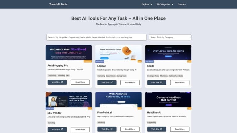 Powerful Trend AI Tools AI Tool Review