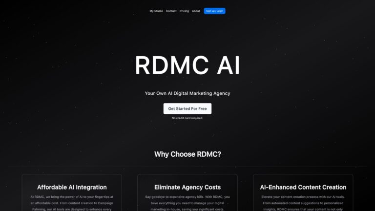New Rdmc AI AI Tool Review