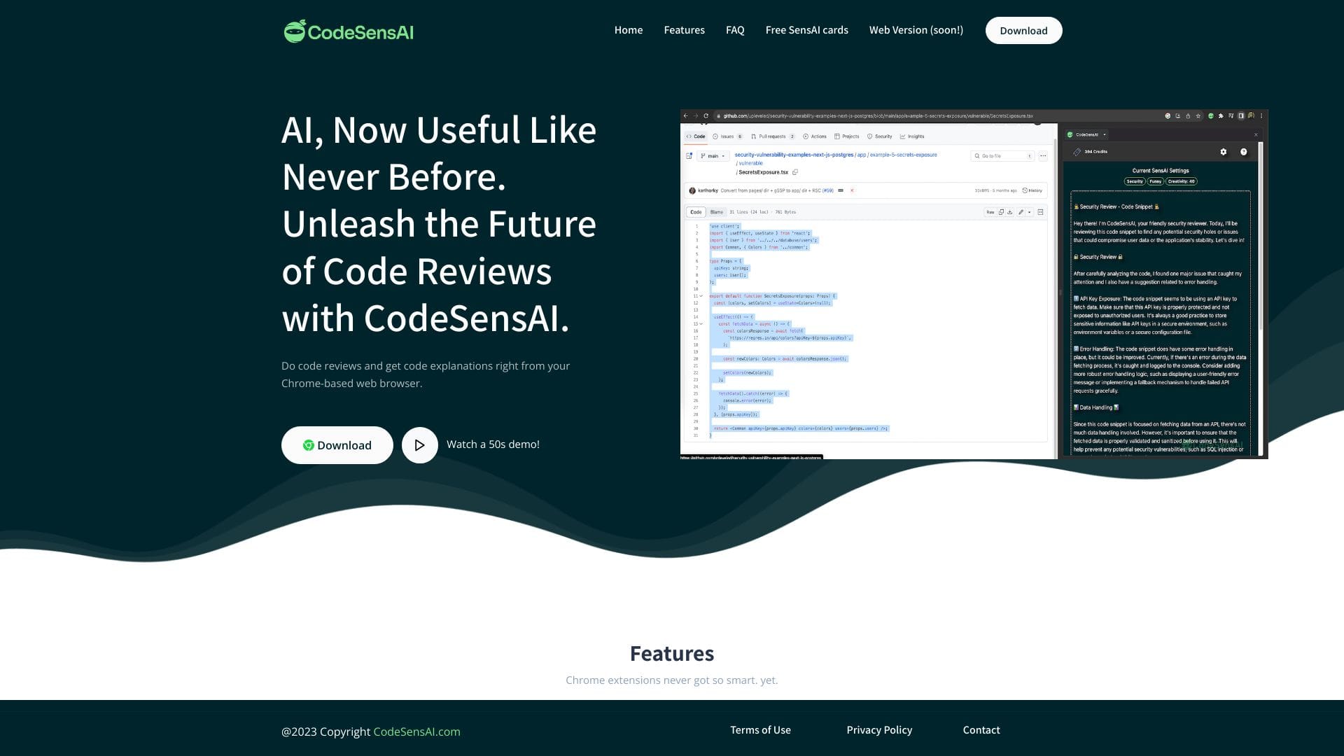 CodeSensAI logo